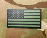 Infrared US Flag Patch IR Army Navy Air Force USN USAF SEAL Green Hook F... - $12.43