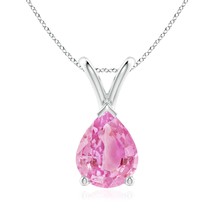 Authenticity Guarantee

ANGARA Pink Sapphire Solitaire Pendant Necklace in 92... - $835.12+