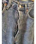 Levis 501 Size 31x30 Button Fly Red Tab Mens Medium Blue Wash Denim Jean... - €20,16 EUR
