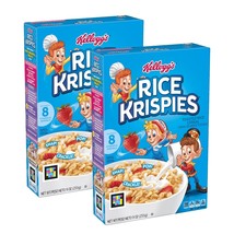 Pack of 2 Rice Krispies Kelloggs Breakfast Cereal Toasted Rice Cereal, 9... - $187.60 MXN