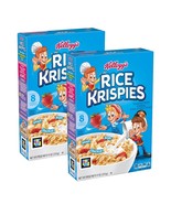 Pack of 2 Rice Krispies Kelloggs Breakfast Cereal Toasted Rice Cereal, 9... - $187.60 MXN