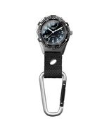Dakota Backpacker Clip Pocket Watch w/ Carabiner Strap Tactical Black Ge... - $55.95