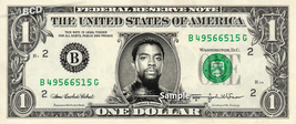 Chadwick Boseman On A Real Dollar Bill Black Panther Cash Money Memorabilia - £7.08 GBP