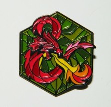 Dungeons &amp; Dragons Gaming Ampersand Dragon Colored Logo Metal Enamel Pin... - $7.84