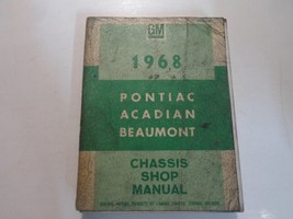 1968 Pontiac Acadien Beaumont Châssis Service Manuel Cdn Vitrail Spine Damage 68 - £31.59 GBP