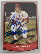Al Hrabosky Signed Autographed 1989 Pacific Legends Baseball Card - St. ... - £10.20 GBP