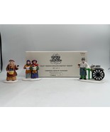 Department 56 VIOLET VENDOR CAROLERS CHESTNUT VENDOR Set of 3 Dickens 55... - $19.24