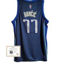 Luka Doncic Signed Dallas Mavericks NBA Jersey Basketball memorabilia COA - £273.57 GBP