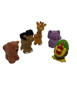 Fisher-Price Little People Animals: Turkey, Giraffe, Elephant, Bear Lot ... - $11.52