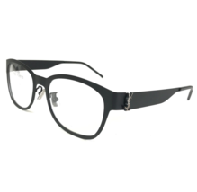 Saint Laurent Eyeglasses Frames SL M46/F 002 Matte Black Asian Fit 55-19-145 - $125.49
