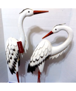 NEW Metal Cranes Birds Statue Sculpture Figurine Home Decor - $121.19