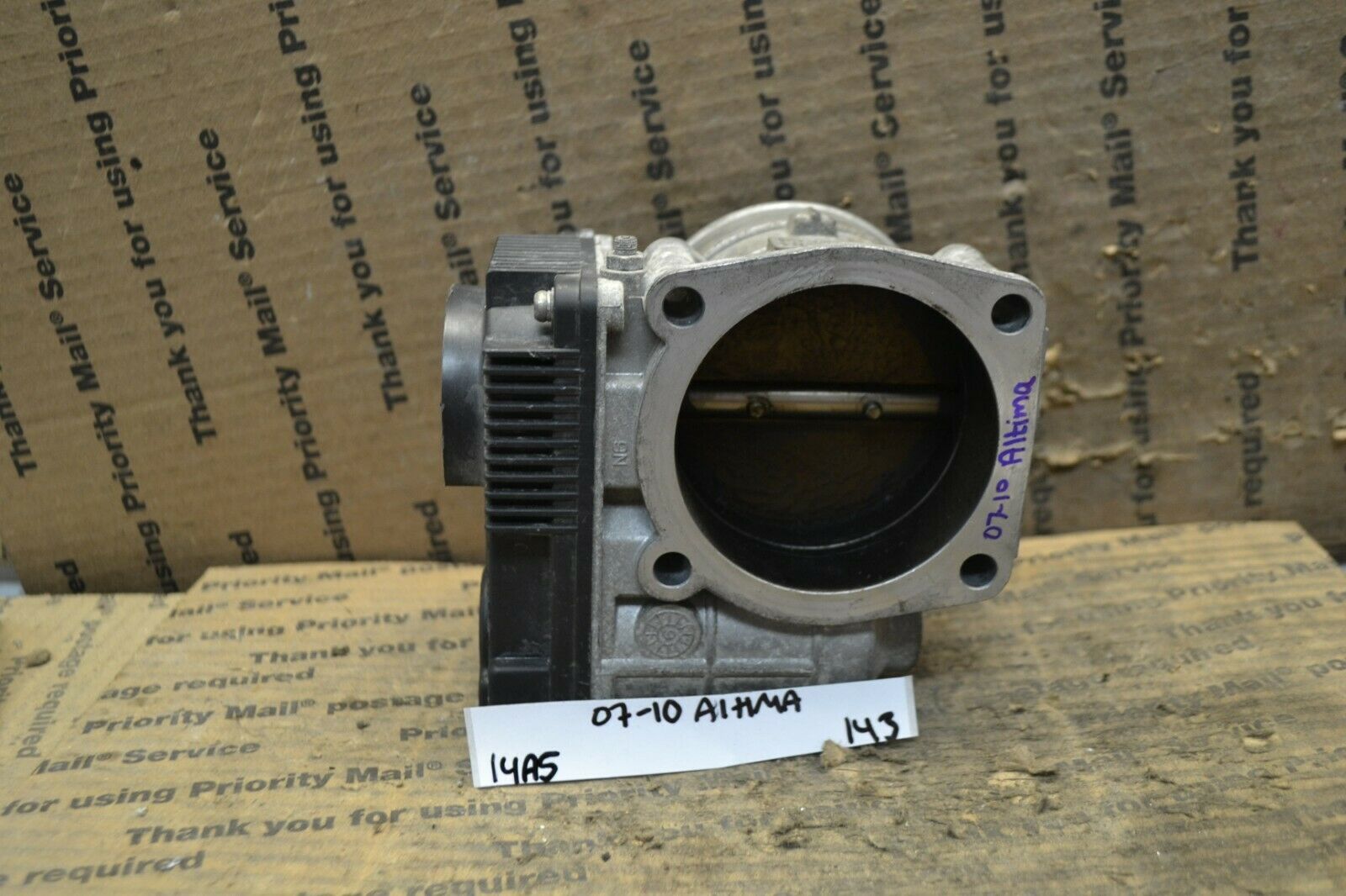 07-10 Nissan Altima 2.5L Throttle Body Valve Assembly SERA52601 143-14a5 - £18.75 GBP
