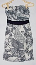H and M Womens Dress Size 4 Butterfly Strapless Empire Waist Animal Prin... - £11.98 GBP