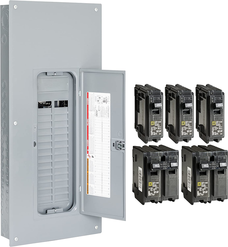 Square D 225 Amp 30 Space 60 Circuit Indoor Load Center Main Breaker ...