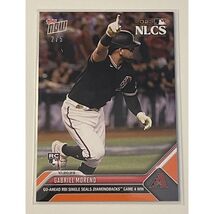 An item in the Sporting Goods category: Gabriel Moreno 2/5 RC Arizona D’Backs 2023 MLB TOPPS NOW 1027 World Series Card*
