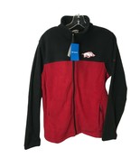 Columbia Men&#39;s NCAA Arkansas Razorbacks Fleece Jacket (Size Small) - £45.64 GBP