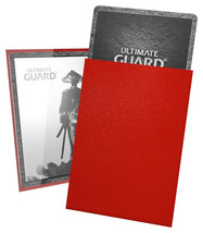 1 pack of 60 Ultimate Guard Katana Red Japanese Sized Card Sleeves - $14.69
