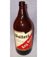 Walters Keg Beer Picnic Quart Size Brown Bottle Eau Claire Wisconsin - $11.95