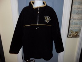 Pittsburgh Penguins Nike Team Youth Fleece 1/4 Zip Pullover NHL SIZE S (... - £17.50 GBP