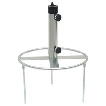 Umbrella Base Silver Steel with powder coating One Size - $124.99