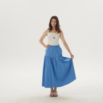 Any size Handmade custom skirt Plus size skirt Skirt Cotton and linen skirt - £19.55 GBP