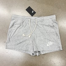 Nike Women&#39;s NSW Sportswear Gym Vintage Shorts Slim Fit CJ1826-063 Grey ... - $24.95