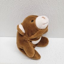 6&quot; Gund Baby Brown White Snuffy Bear Plush Snuffles Stuffed Animal - £38.64 GBP