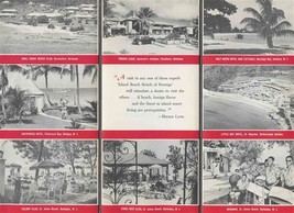 Island Beach Hotels Brochure Bermuda Bahamas Barbados Jamaica Antigua St Maarten - £14.21 GBP