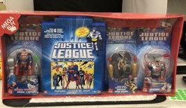 Justice League Unlimited Mega Buy Playcase Mattel Hawkgirl &amp; 2 Superman Fig NEW - £55.12 GBP