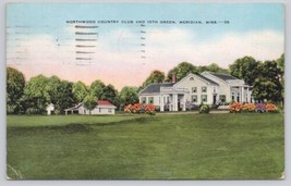 Postcard Northwood Country Club 18th Green Meridian Mississippi - £2.89 GBP