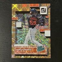 2022 Panini Donruss Baseball Jairo Pomares Rated Prospect RP-5 #'d 087/999 - $2.81