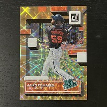 2022 Panini Donruss Baseball Jairo Pomares Rated Prospect RP-5 #'d 087/999 - £2.20 GBP