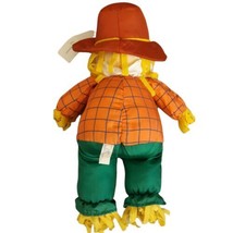 Vintage 1996 Gibson Greetings Pumpkin Patch Pals Puffy Red Hat Scarecrow w/Tag - £11.03 GBP
