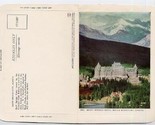 Banff Springs Hotel Folkard Folding Postcard - $9.90