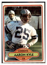 1980 Topps Aaron Kyle Dallas Cowboys Rookie Card - Vintage NFL Collectible VFBMC - £2.73 GBP