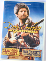 Davy Crockett 2 Film Set  King of the Wild Frontier &amp; The River Pirates 2004 VTG - £11.60 GBP