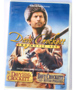 Davy Crockett 2 Film Set  King of the Wild Frontier &amp; The River Pirates ... - £11.59 GBP