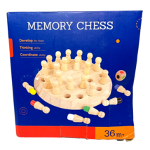 Memory Chess Toddler Baby Toy Memory Thinking Coordinate 36m+ New in Box - £9.88 GBP