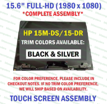 Hp Envy x360 15-DR Lcd Touch Screen Assembly Black L53550-001 L54292-001 - £193.22 GBP