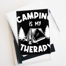 Camping is my therapy Ruled Line 128-Page Journal for Campers, Hikers & Nature L - $26.78