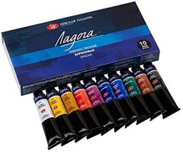 Ladoga Artists Acrylic Paints 10 x 46ml Nevskaya Palitra - £49.46 GBP