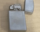 Vintage Trimlite Champ Lighter Austria Silver Chrome US Patent - $14.84
