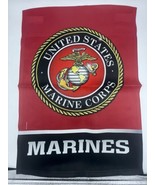 Marine Corps Garden Flag Marines Armed Forces USMC Banner Made USA 18&quot; x... - £8.97 GBP