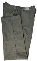 Hospitality Hotel Chef Pants Black White Checks 46-47-36 Snap Flat Front... - $20.83