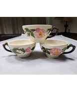 Franciscan Desert Rose Set of 3 Vintage Coffee Cups - £8.87 GBP