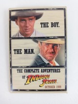 The Boy. The Man. The Complete Adventures Of Indiana Jones 1999 Promo Pin Button - £8.14 GBP