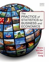 The Practice of Statistics for Business and Economics by David S. Moore - Good - £8.90 GBP