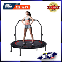 50&quot; Mini Fitness Trampoline For Adults, Foldable Exercise Trampoline - £157.30 GBP