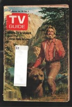 TV Guide 1/28/1978-Grizzly Adams-Dan Haggerty-Bozo cover by Robert E. Schulz-... - £19.50 GBP