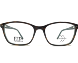 Fit &amp; Fashion Eyeglasses Frames Verona DP-00335 Tortoise Blue Square 56-... - £33.41 GBP